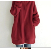 Personalized Long Plus Fleece Zipper Hooded Sweater