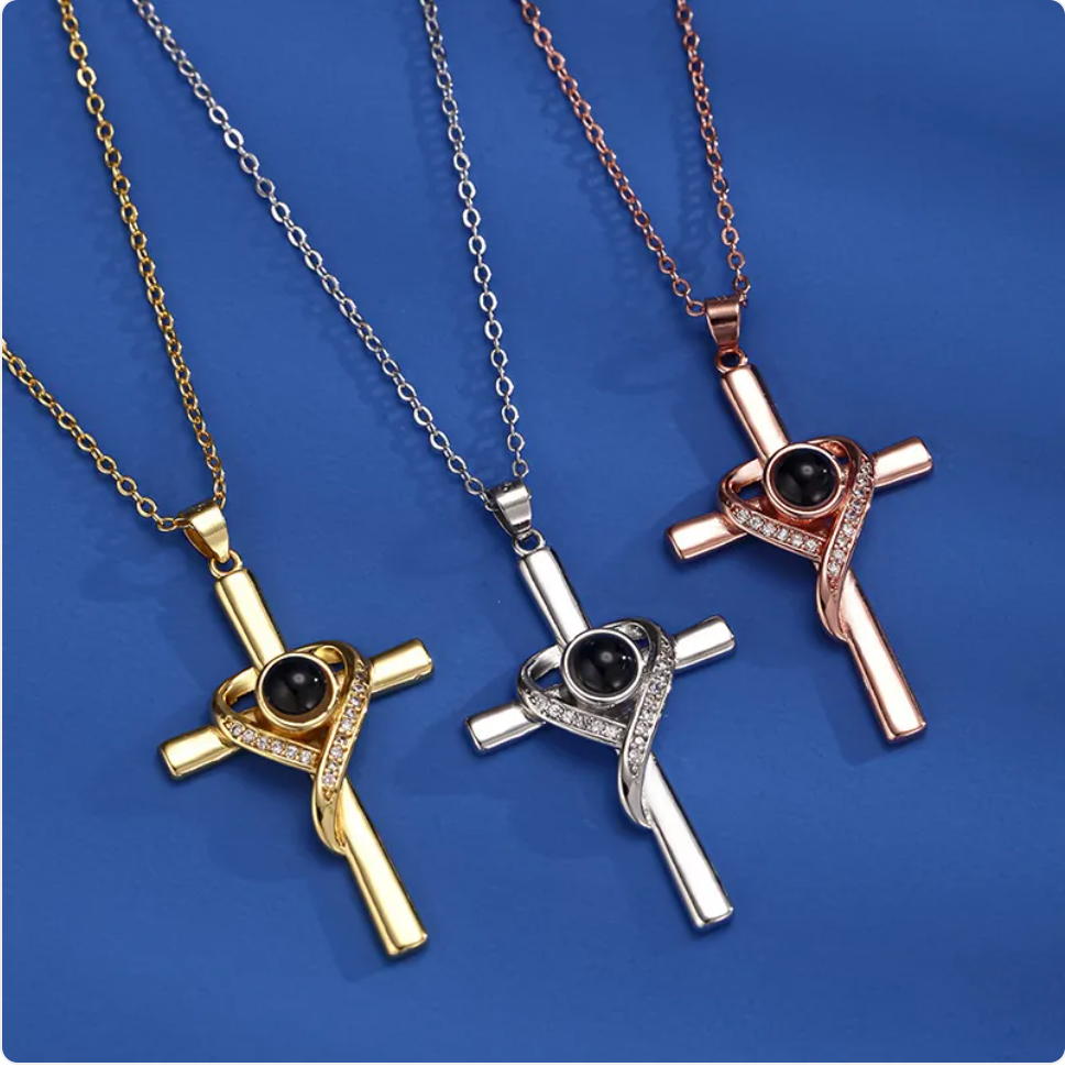I Love You Projection Necklace
