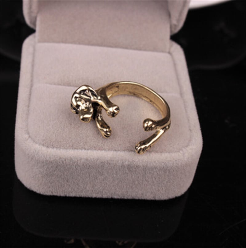 Cute Animal Finger Ring for Women's Fashion
