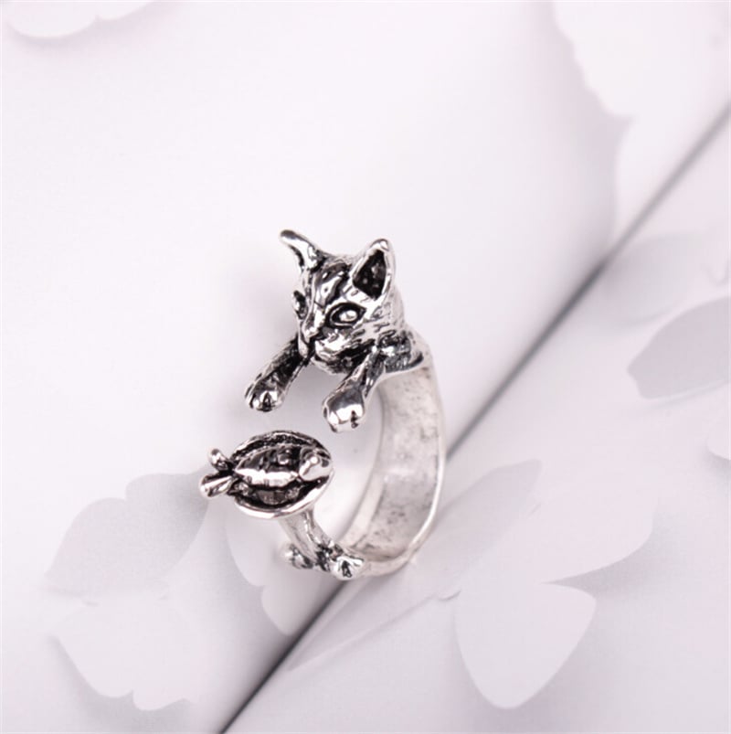 Cute Animal Finger Ring for Women's Fashion