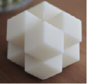 Handmade Geometric Aromatherapy Candles