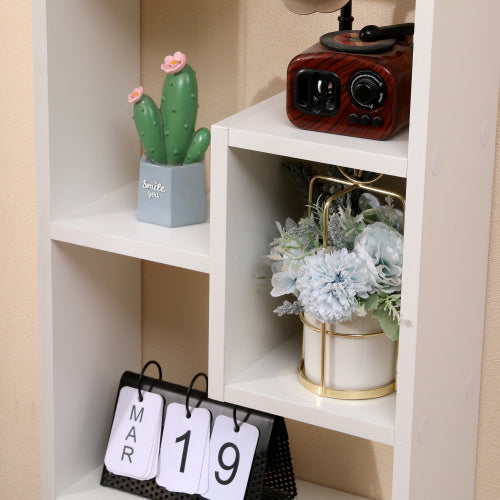 Independent Wooden Open Bookshelf