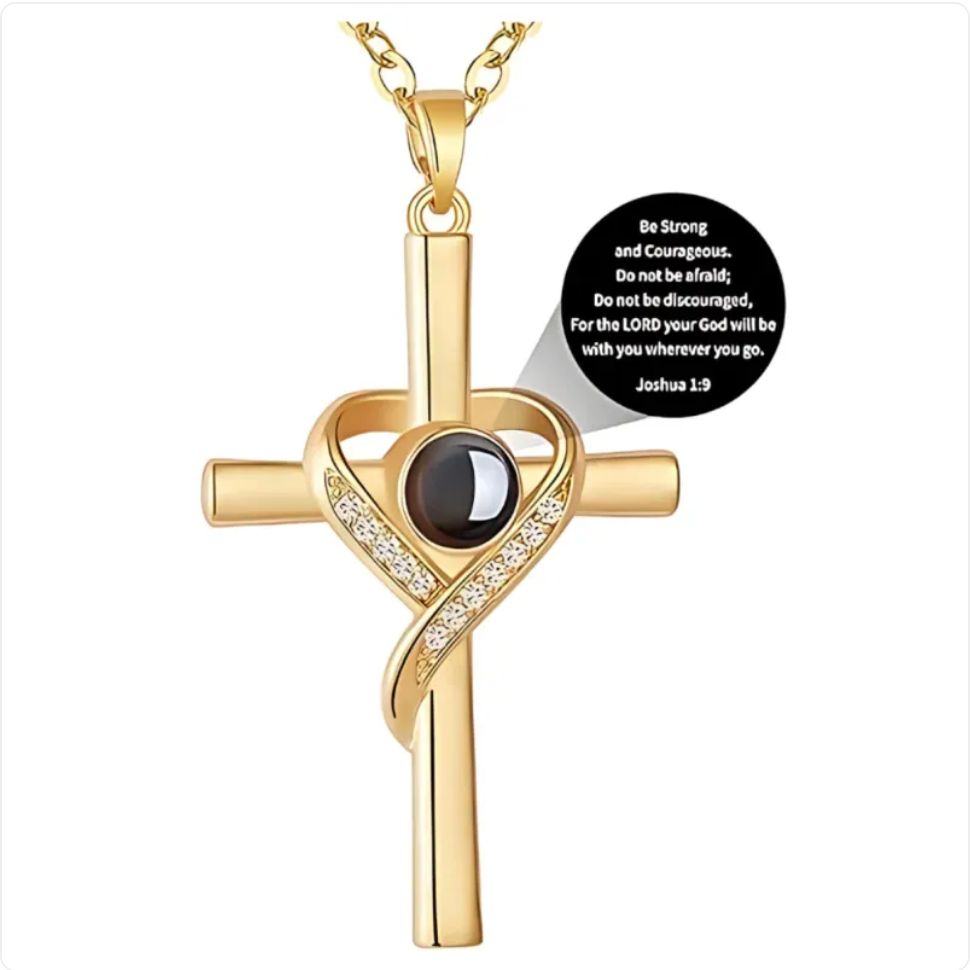 I Love You Projection Necklace