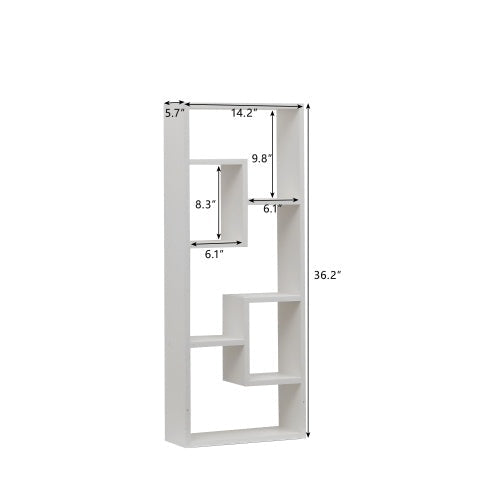 Independent Wooden Open Bookshelf