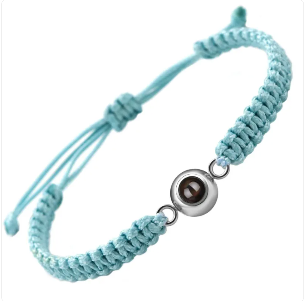 100 Languages 'I Love You' Woven Bracelet