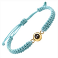 100 Languages 'I Love You' Woven Bracelet